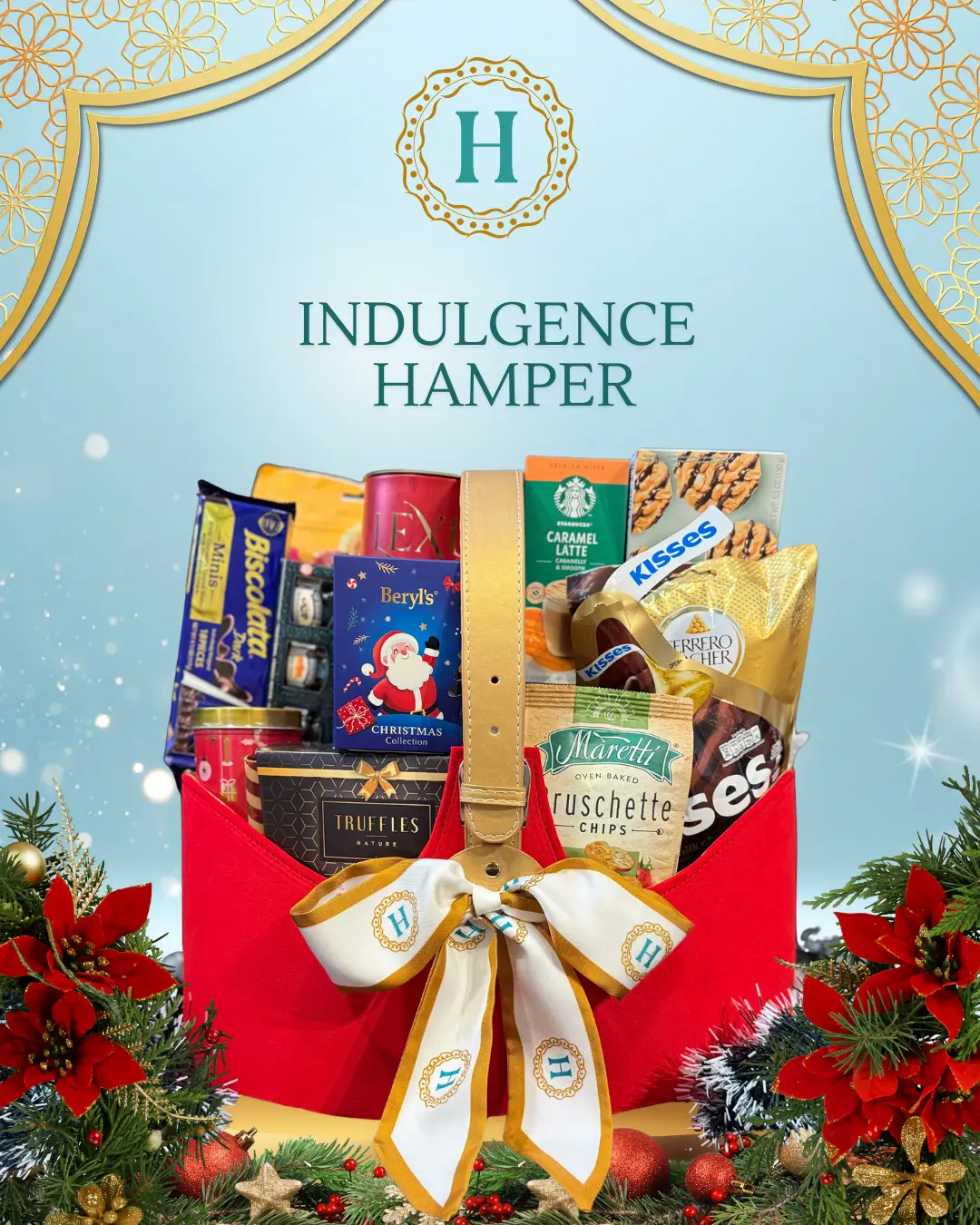 Indulgence Christmas Hamper by Hamperly
