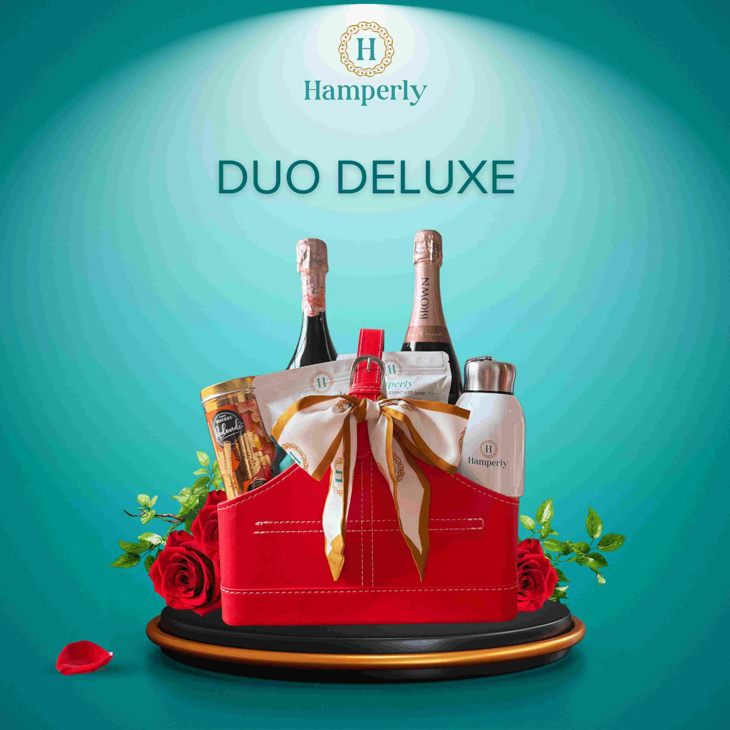 Duo Deluxe Wine Hamper by Hamperly