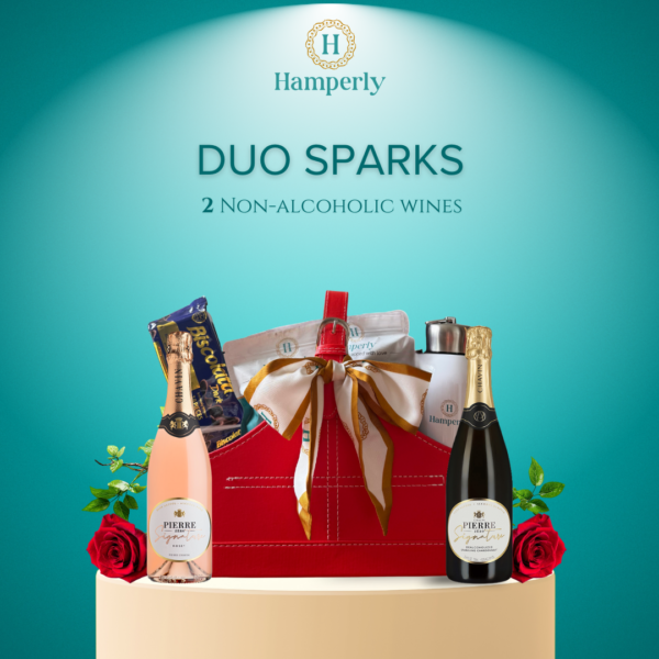 Duo Sparks non alcoholic wine hamper
