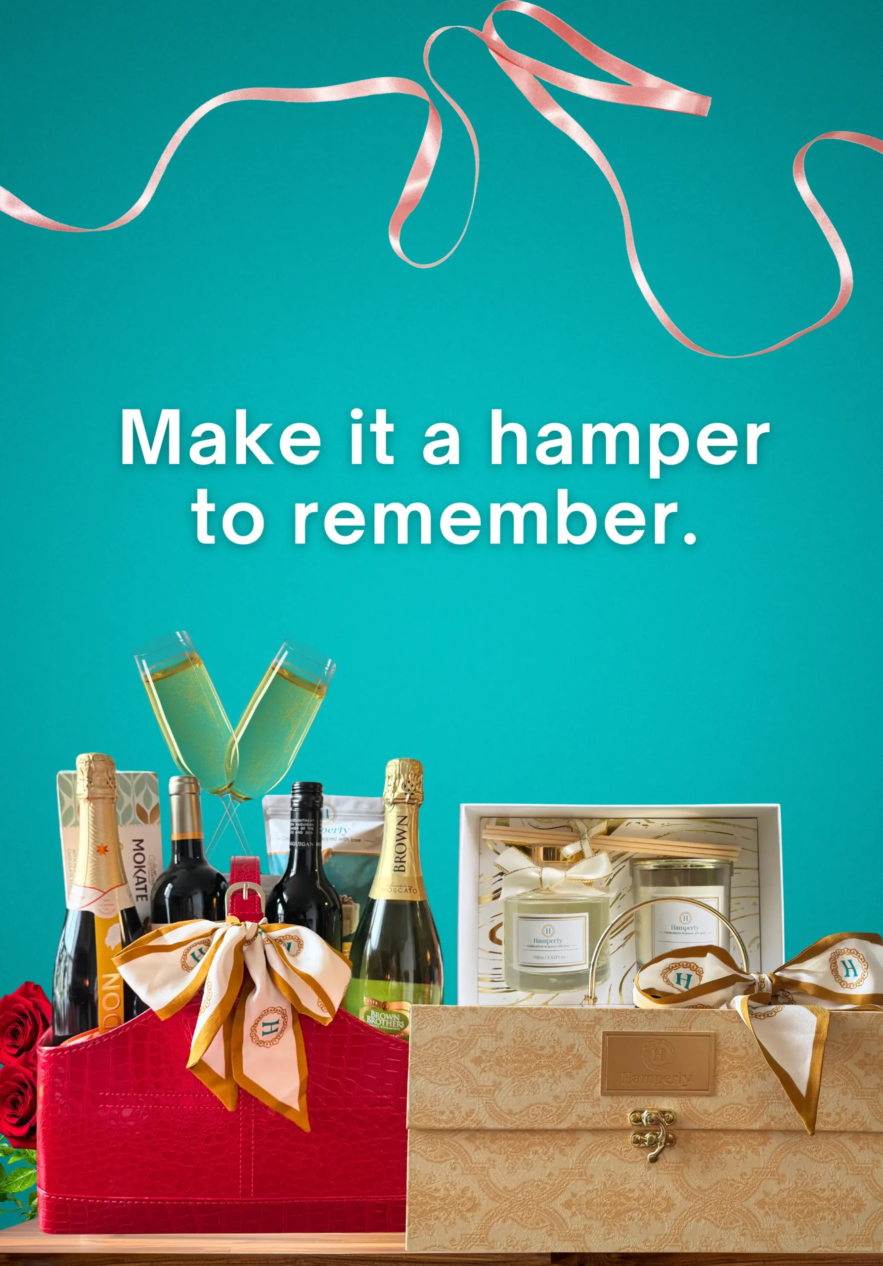 Hero Banner Hamperly - mobile