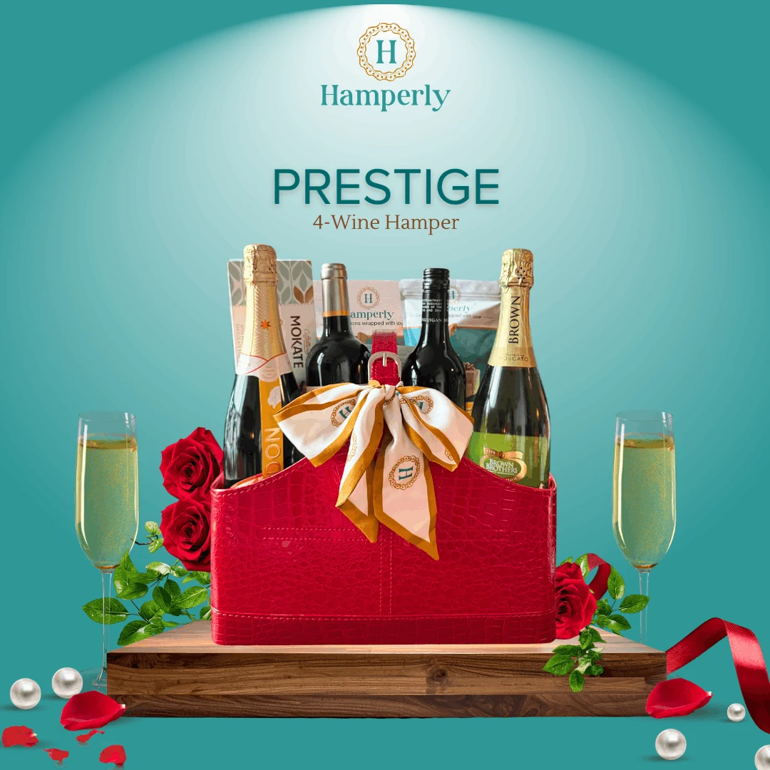 Prestige Wine Hamper by Hamperly